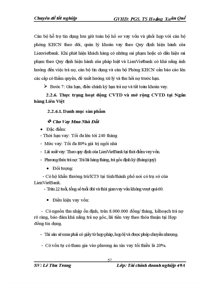 image for page Mở rộng cho vay tiêu dùng tại Ngân hàng TMCP Liên Việt 1