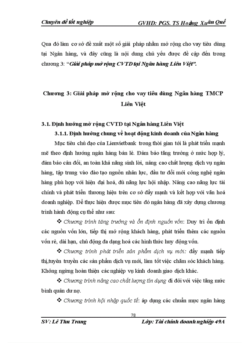 image for page Mở rộng cho vay tiêu dùng tại Ngân hàng TMCP Liên Việt 1