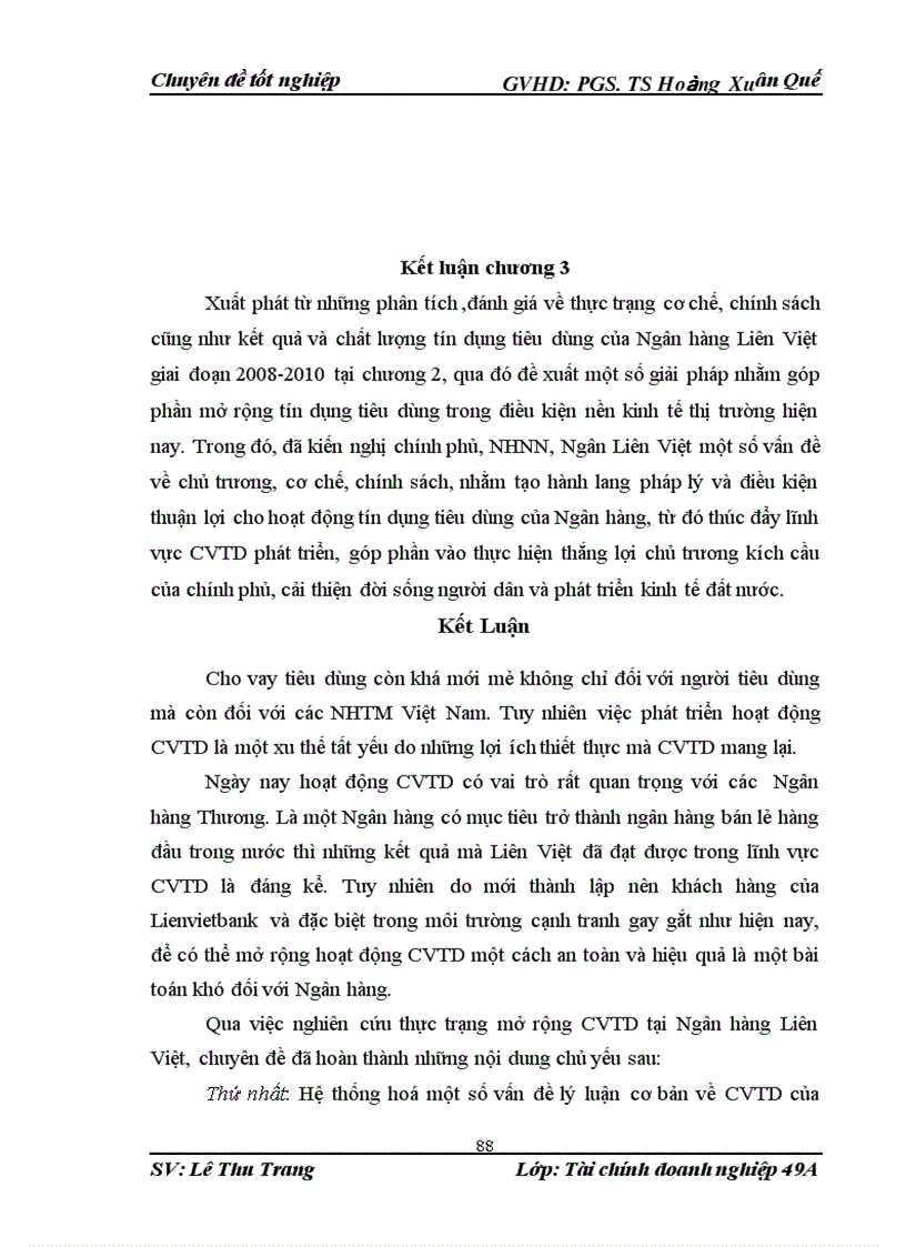 image for page Mở rộng cho vay tiêu dùng tại Ngân hàng TMCP Liên Việt 1