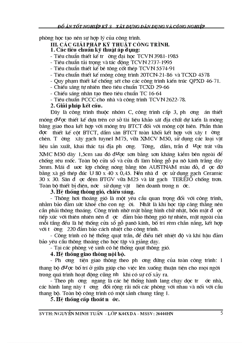 image for page Đồ án tốt nghiệp kỹ sư xây dựng dân dụng và công nghiệp