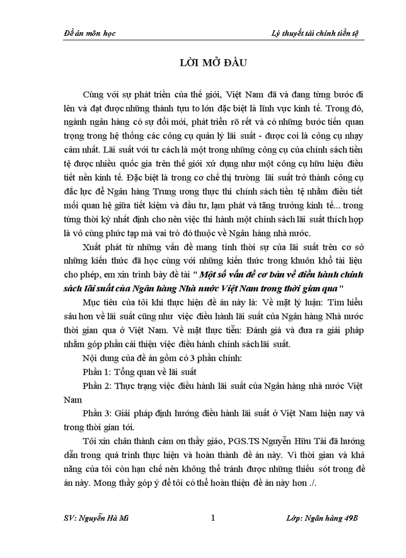 image for page Một số vấn đề cơ bản về điều hành chính sách lãi suất của Ngân hàng Nhà nước Việt Nam trong thời gian qua 1