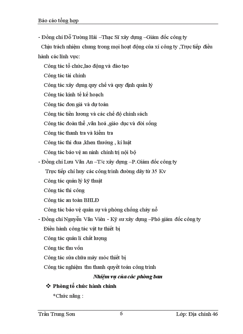 Báo cáo thực tập tại công ty cổ phần đầu tư xây dựng và thương mại việt nam công ty cổ phần contrexim Hồng Hà