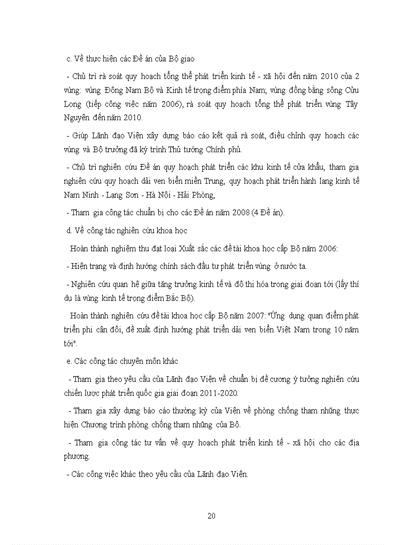 image for page Viện chiến lược phát triển Thực trạng và một số giải pháp của Viện chiến lược về công tác qui hoạch