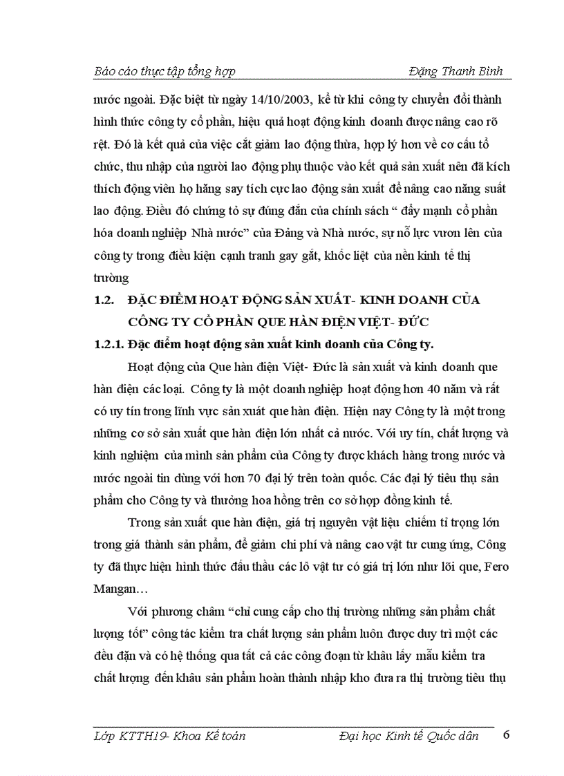 image for page Một số đánh giá về tình hình tổ chức hạch toán kế toán tại Công ty cổ phần Que hàn điện Việt Đức