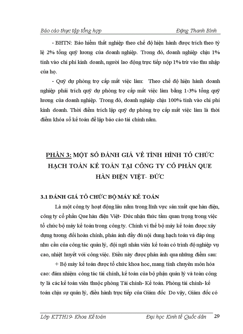 image for page Một số đánh giá về tình hình tổ chức hạch toán kế toán tại Công ty cổ phần Que hàn điện Việt Đức