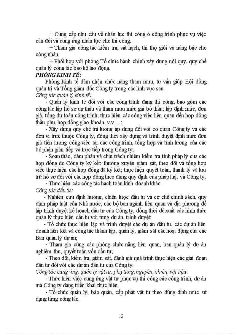 image for page Báo cáo thực tập tại Công ty cổ phần Sông Đà 207