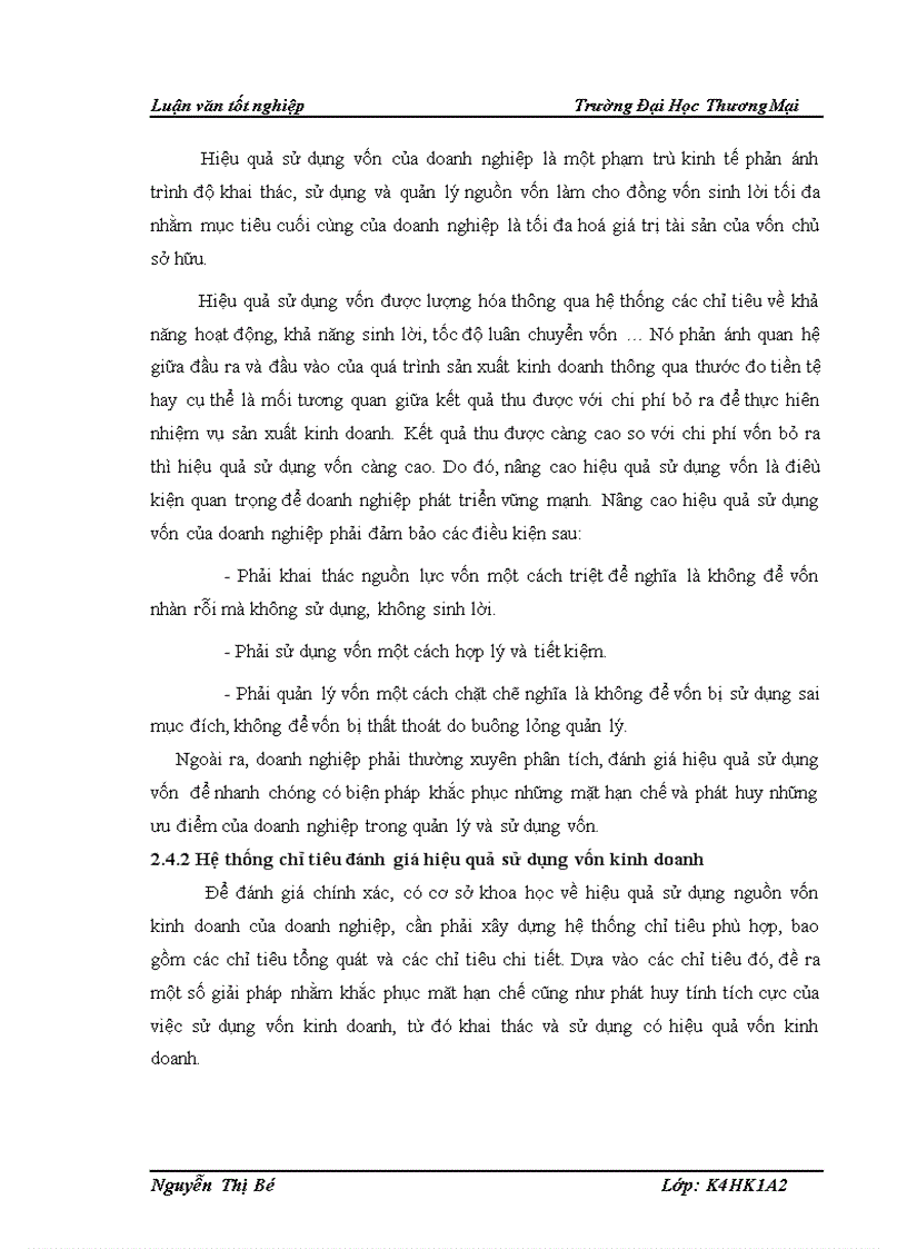 image for page Phân tích hiệu quả sử dụng vốn tại công ty TNHH Thương mại Đại Phát 1