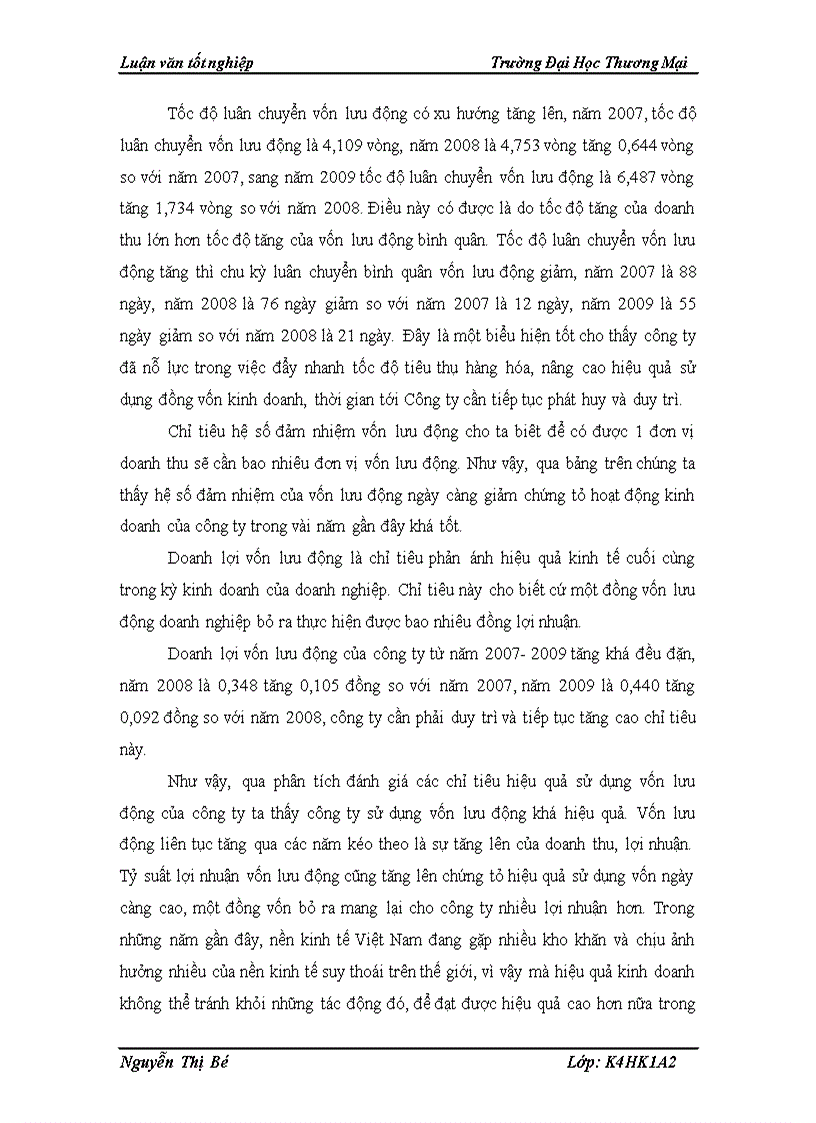 image for page Phân tích hiệu quả sử dụng vốn tại công ty TNHH Thương mại Đại Phát 1