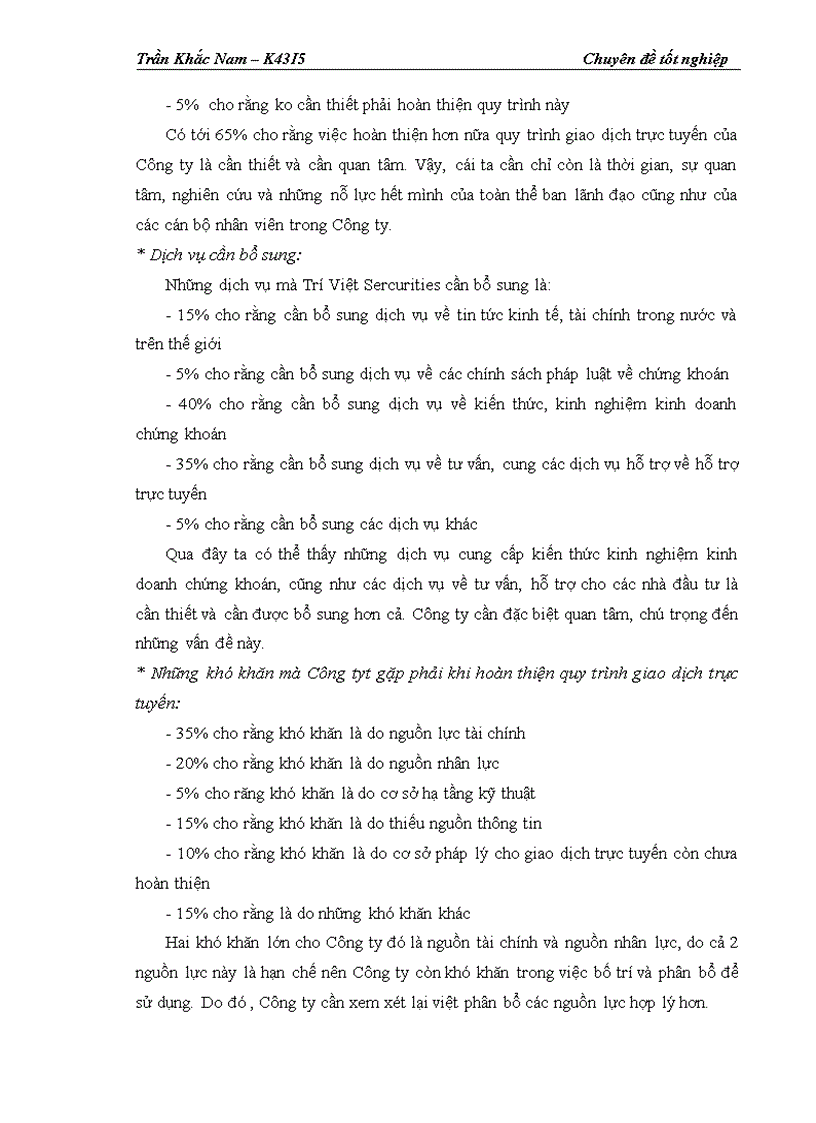 image for page Hoàn thiện quy trình giao dịch trực tuyến tại website http www tvsc vn của Công ty Cổ phần Chứng khoán Trí Việt 1