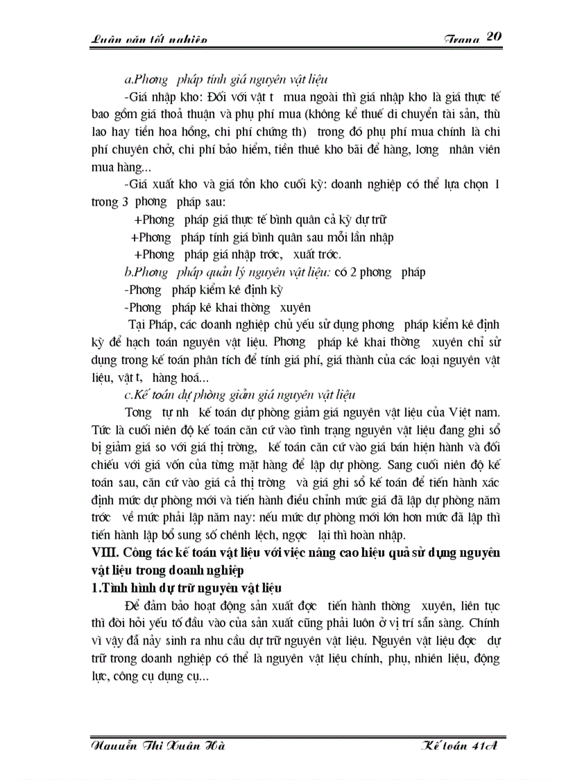 image for page Công tác kế toán nguyên vật liệu với việc nâng cao hiệu quả sử dụng nguyên vật liệu trong doanh nghiệp 1