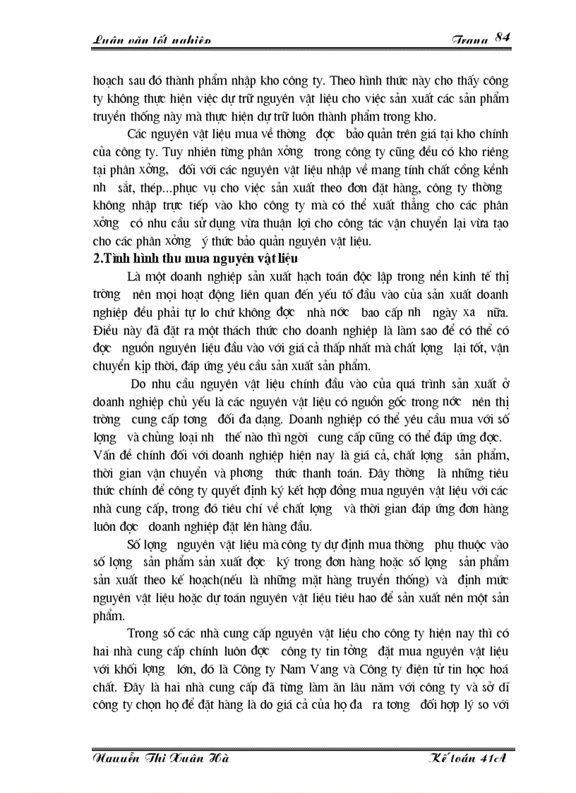 image for page Công tác kế toán nguyên vật liệu với việc nâng cao hiệu quả sử dụng nguyên vật liệu trong doanh nghiệp 1