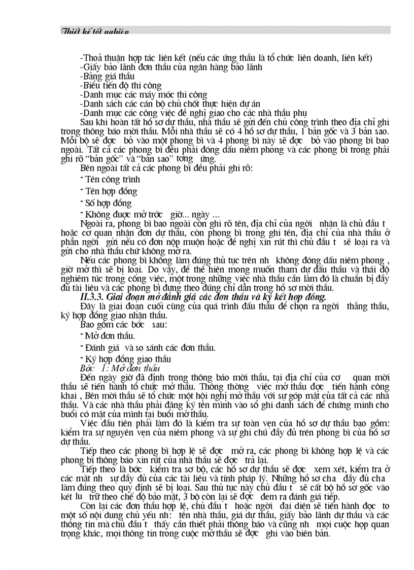 image for page Quy chế đấu thầu và Lập hồ sơ dự thầu trong đấu thầu xây lắp