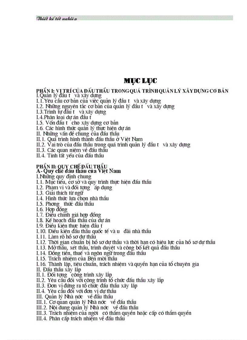 image for page Quy chế đấu thầu và Lập hồ sơ dự thầu trong đấu thầu xây lắp