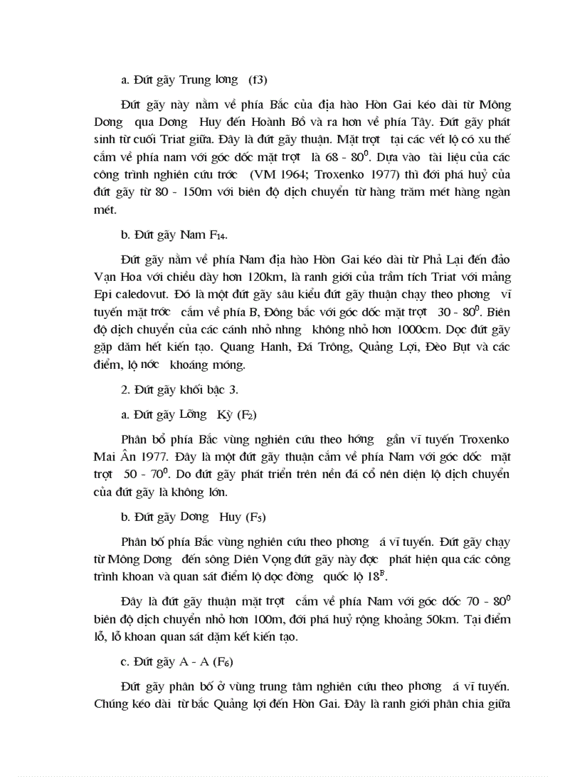 image for page Lịch sử nghiên cứu địa chất vùng