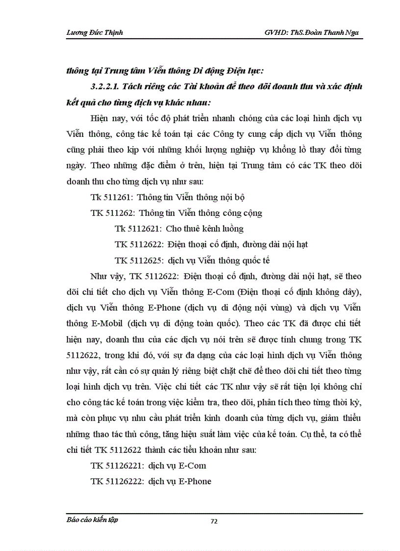 image for page Một số ý kiến nhằm hoàn thiện kế toán doanh thu và xác định kết quả dịch vụ viễn thông tại Trung Tâm Viễn Thông Di Động Điện Lực