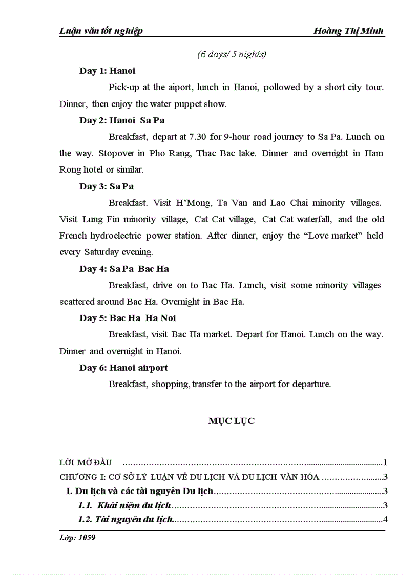 image for page Khai thác văn hoá H Mông của công ty CP Dịch vụ Du lịch Đường sắt Hà Nội để phát triển du lịch ở Sa Pa Lào Cai