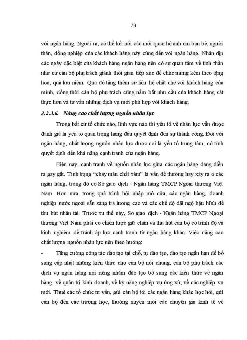image for page Phát triển dịch vụ ngân hàng tại Sở giao dịch Ngân hàng thương mại cổ phần Ngoại thương Việt Nam