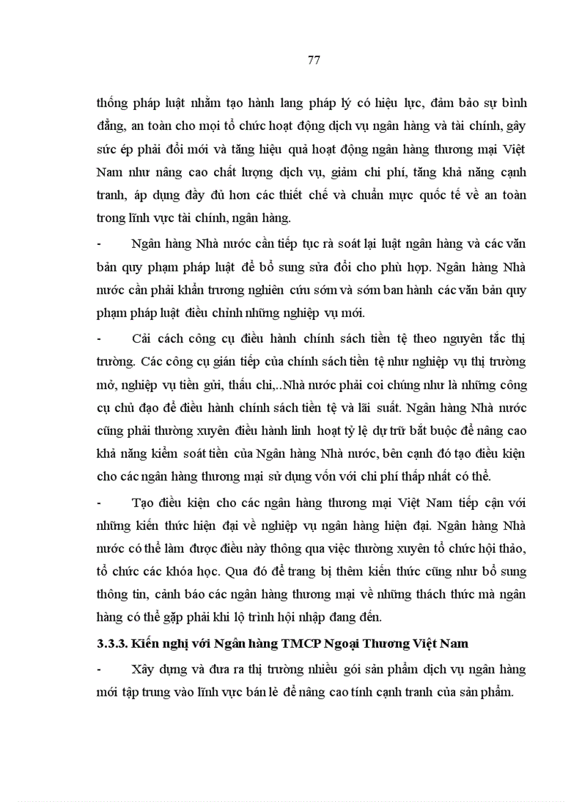 image for page Phát triển dịch vụ ngân hàng tại Sở giao dịch Ngân hàng thương mại cổ phần Ngoại thương Việt Nam