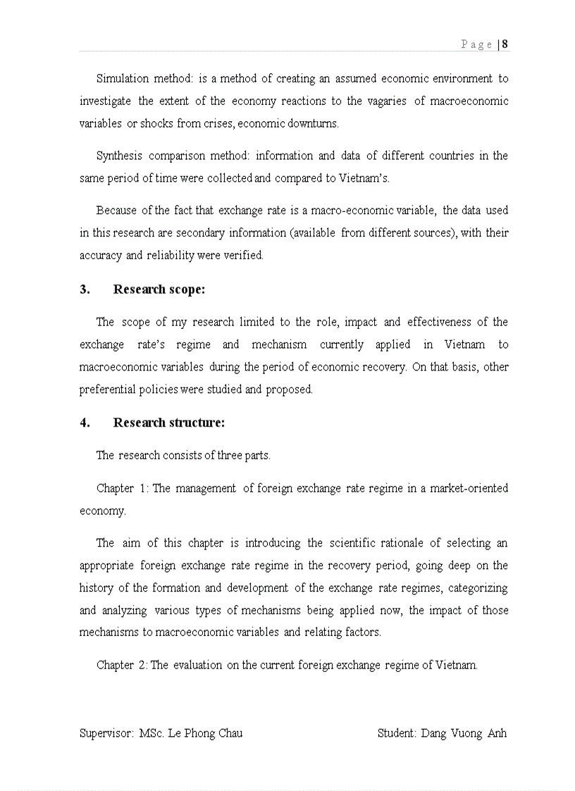 image for page Selecting an appropriate foreign exchange rate regime in the period of recovery in vietnam