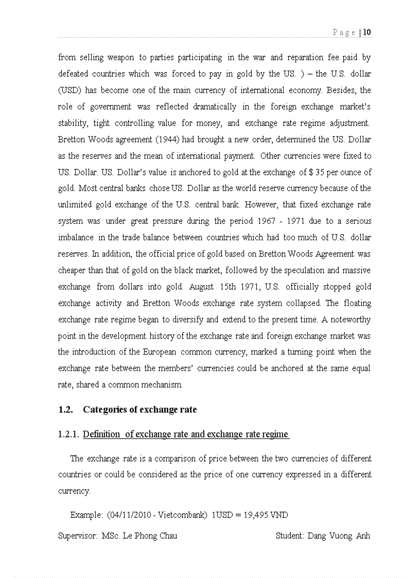 image for page Selecting an appropriate foreign exchange rate regime in the period of recovery in vietnam