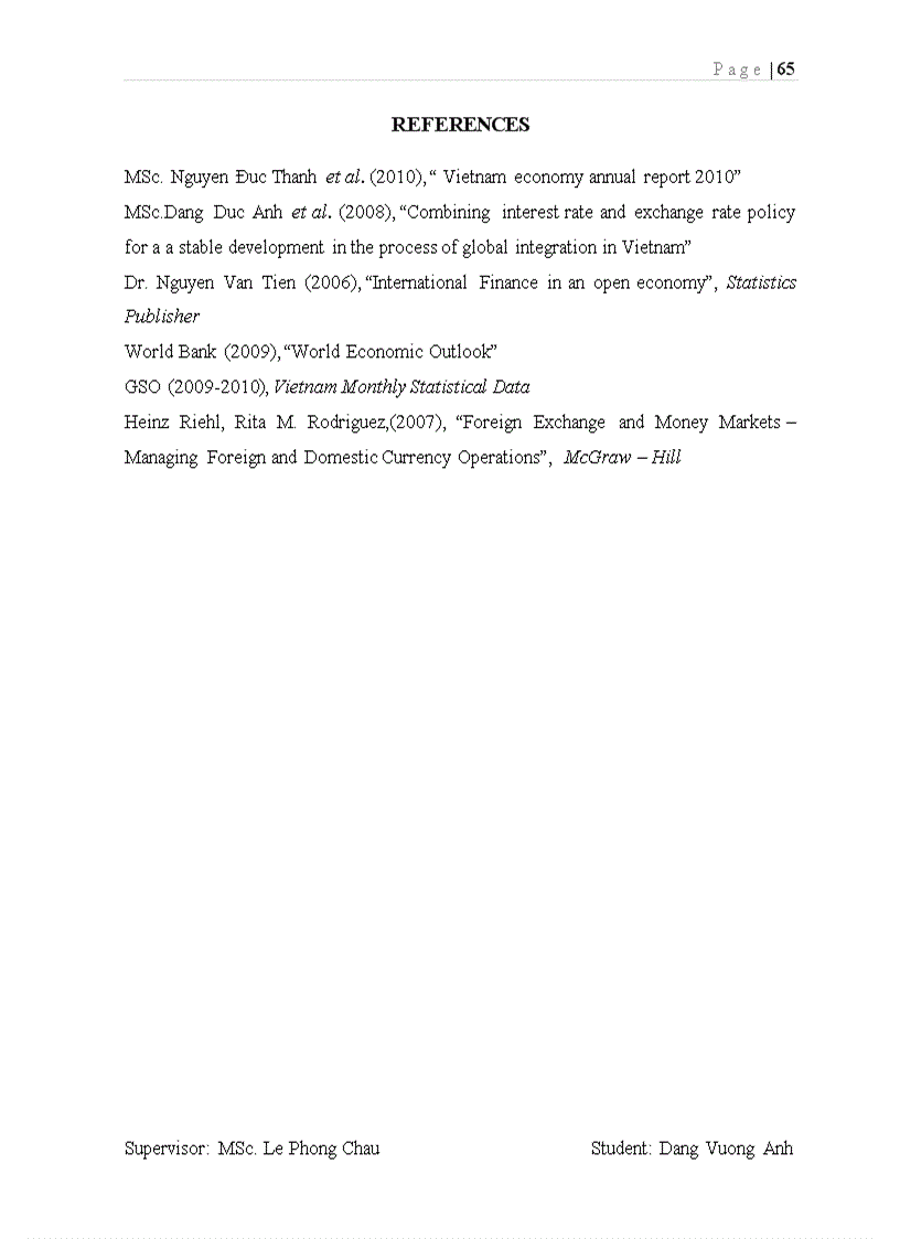 image for page Selecting an appropriate foreign exchange rate regime in the period of recovery in vietnam