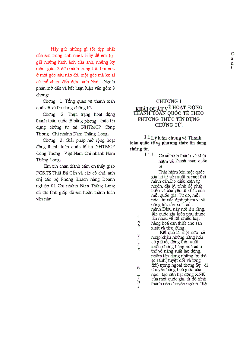 image for page Mở rộng hoạt động thanh toán quốc tế theo phương thức tín dụng chứng từ tại NHTM Cổ Phần Công Thương Việt Nam Chi nhánh Nam Thăng Long