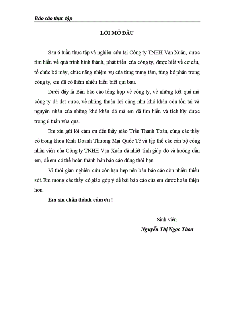 image for page Một số giải pháp hoàn thiện kênh phân phối sản phẩm của Công ty TNHH Vạn Xuân