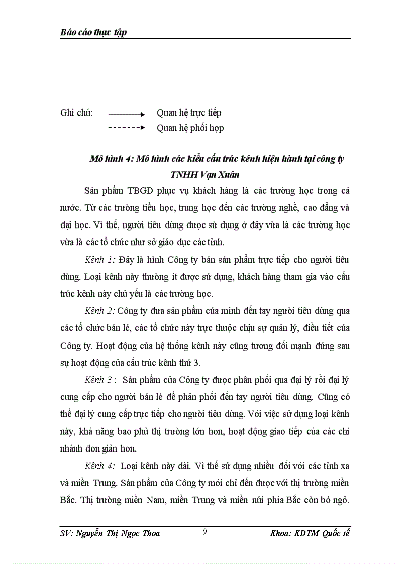 image for page Một số giải pháp hoàn thiện kênh phân phối sản phẩm của Công ty TNHH Vạn Xuân