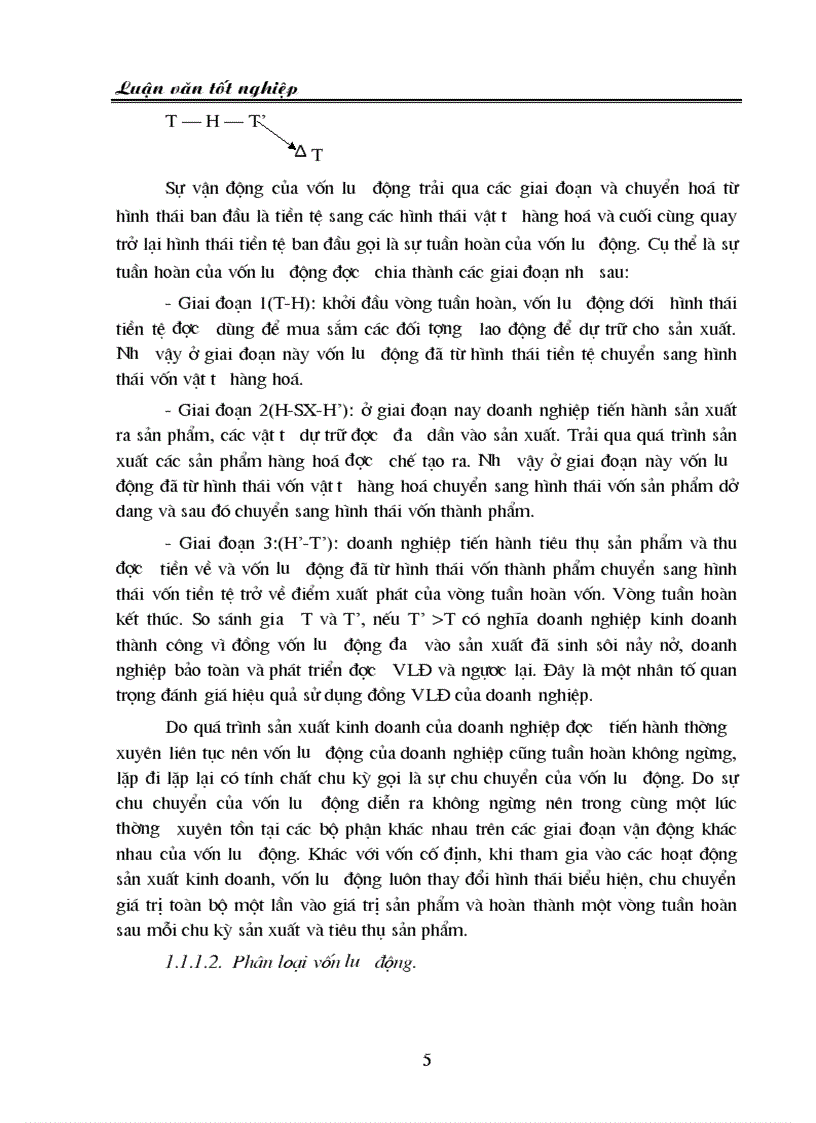 image for page Giải pháp nhằm tăng cường quản lý và nâng cao hiệu quả sử dụng VLĐ ở Công ty In Thương mại Dịch vụ Ngân hàng