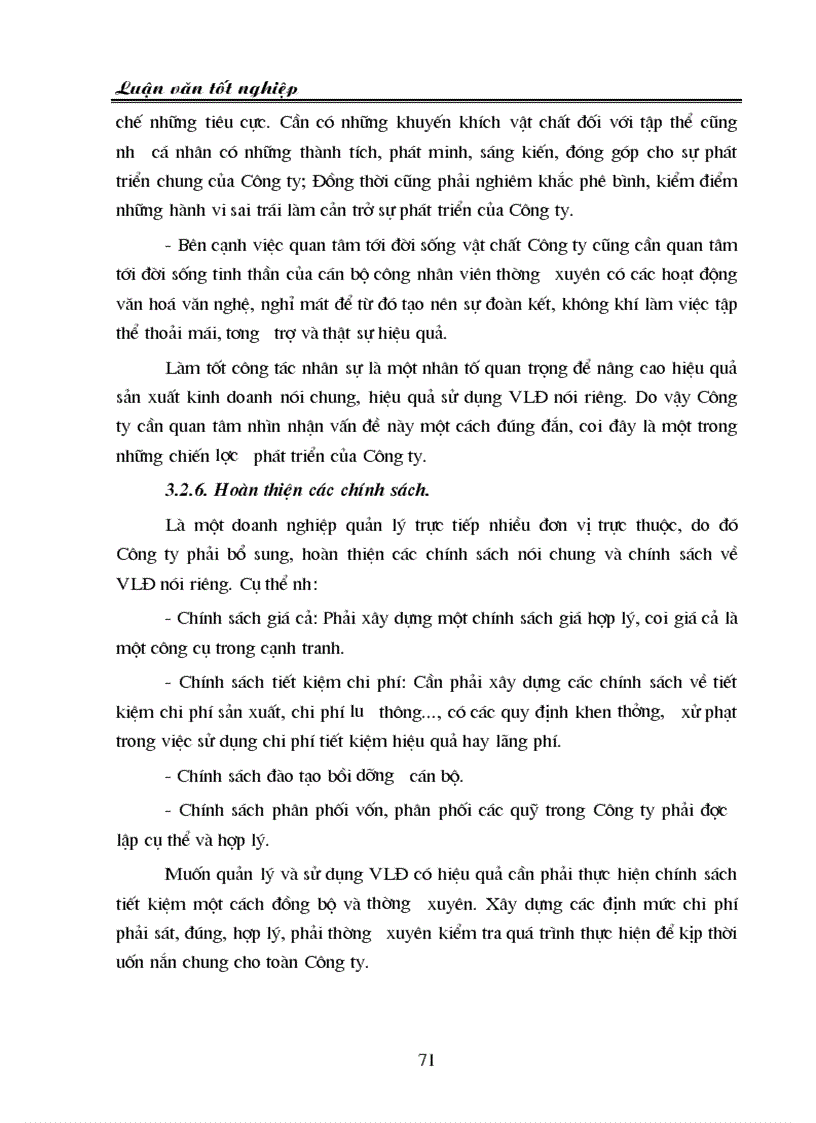 image for page Giải pháp nhằm tăng cường quản lý và nâng cao hiệu quả sử dụng VLĐ ở Công ty In Thương mại Dịch vụ Ngân hàng