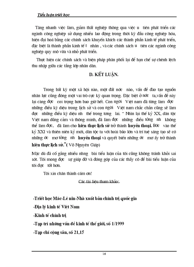 image for page Lý luận về con người và vấn đề về đào tạo nguồn lực con người trong sự nghiệp công nghiệp hoá hiện đại hoá đất nước 1