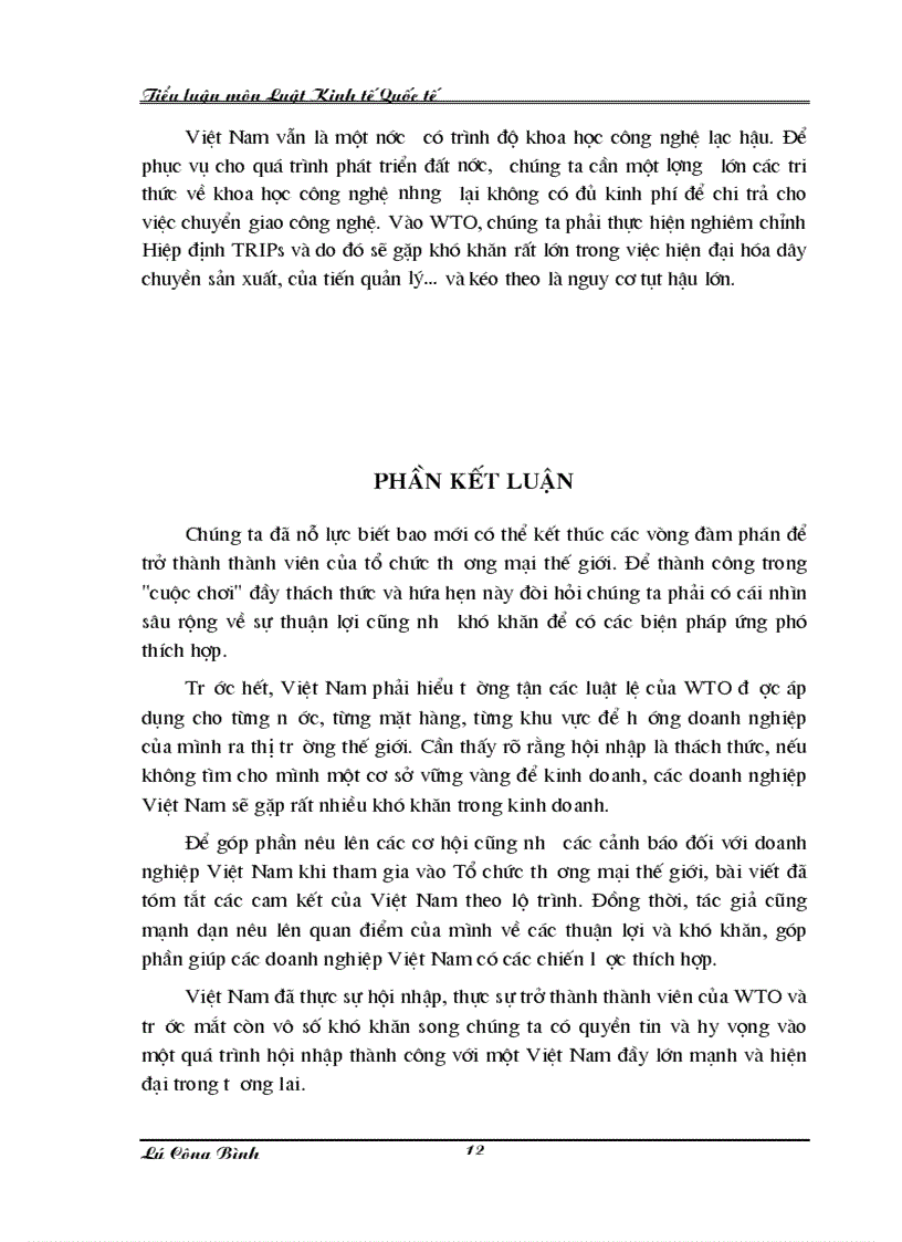 image for page Cơ hội và thách thức với Việt Nam khi tham gia Tổ chức Thương mại Thế giới