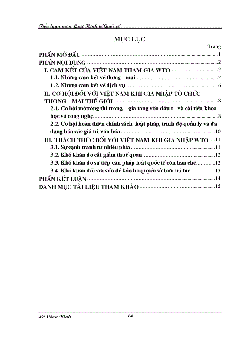 image for page Cơ hội và thách thức với Việt Nam khi tham gia Tổ chức Thương mại Thế giới