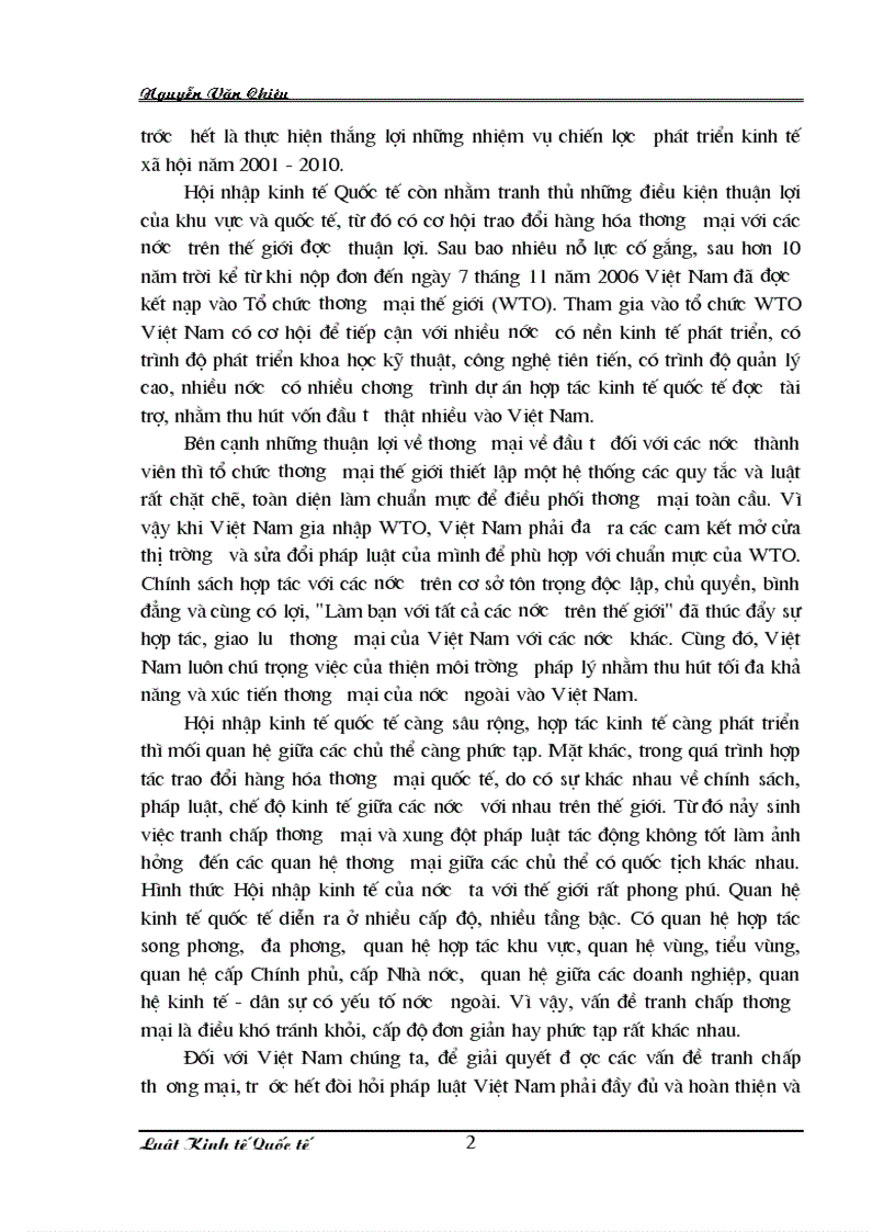 image for page Pháp luật về giải quyết tranh chấp thương mại quốc tế