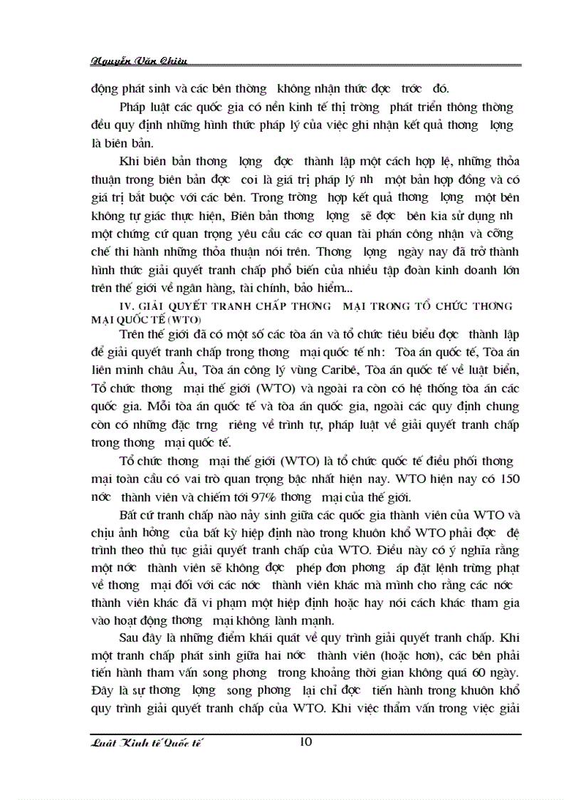 image for page Pháp luật về giải quyết tranh chấp thương mại quốc tế