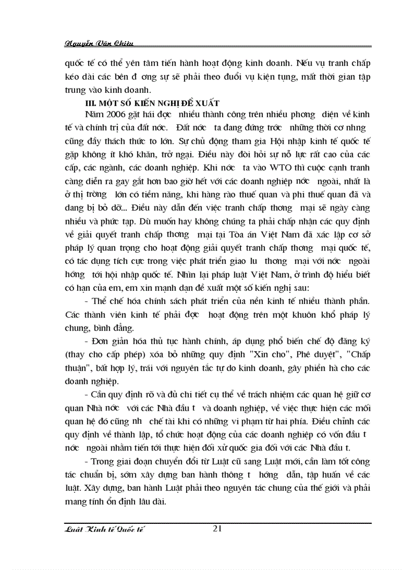 image for page Pháp luật về giải quyết tranh chấp thương mại quốc tế