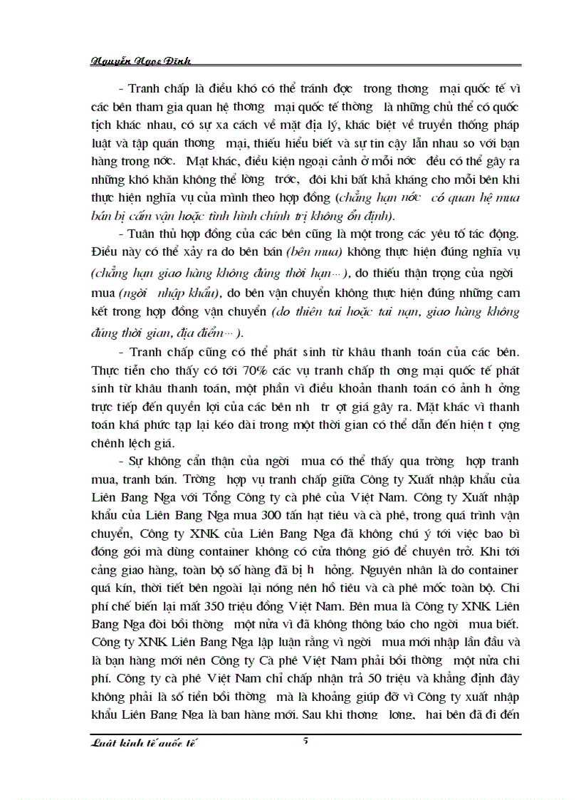 image for page Pháp luật về giải quyết tranh chấp thương mại quốc tế 1