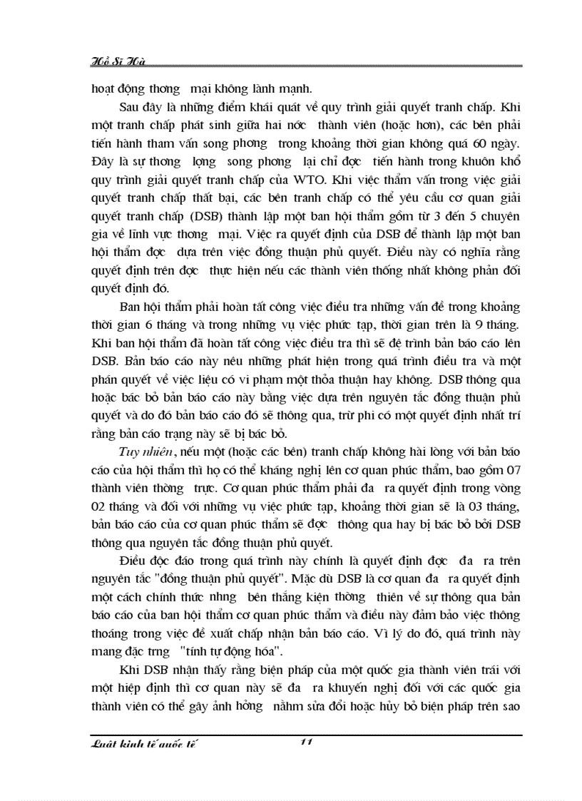 image for page Giải quyết tranh chấp thương mại quốc tế