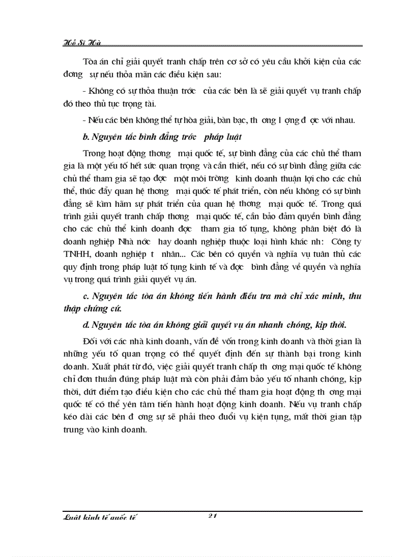 image for page Giải quyết tranh chấp thương mại quốc tế