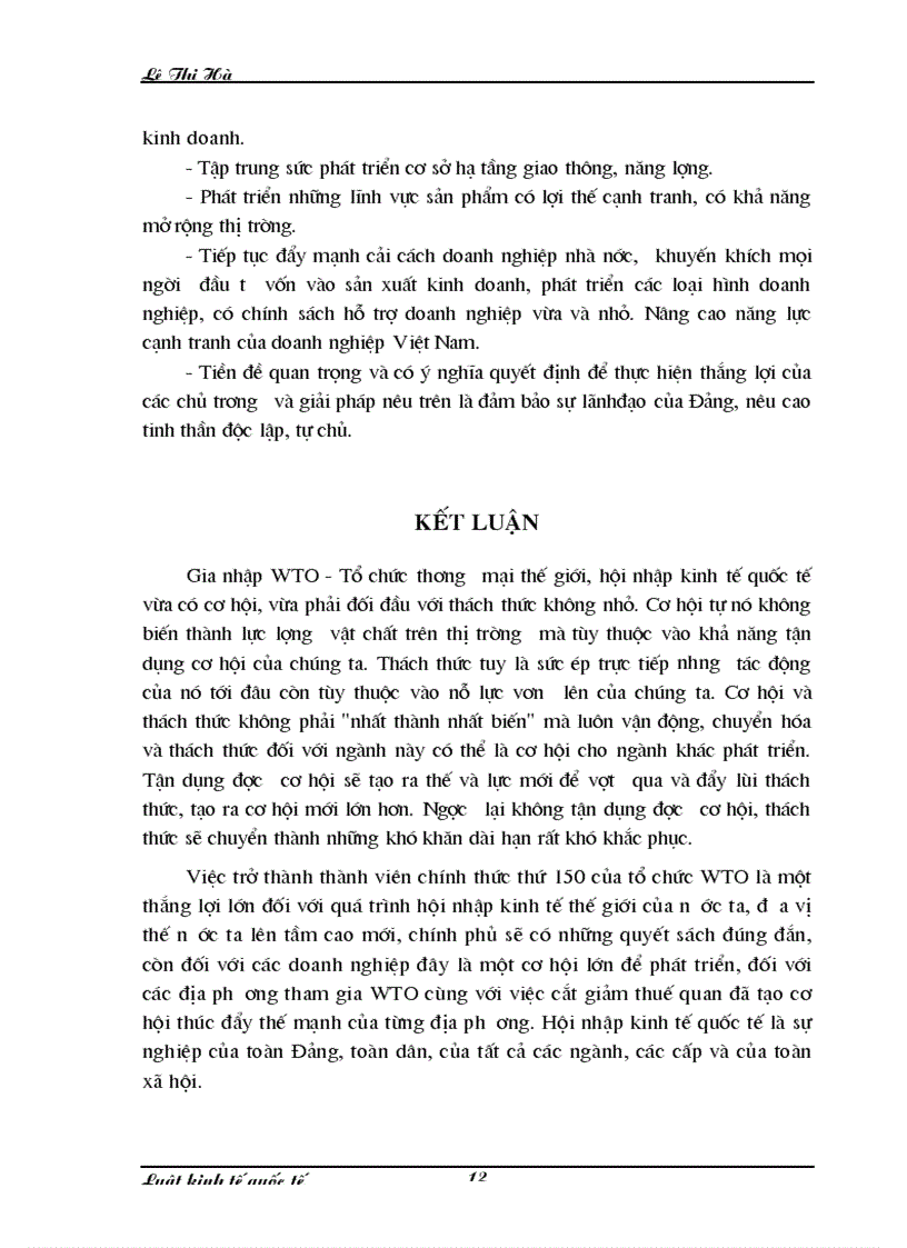 image for page Các nguyên tắc cơ bản của hệ thống thương mại của WTO và những thách thức đối với Việt Nam