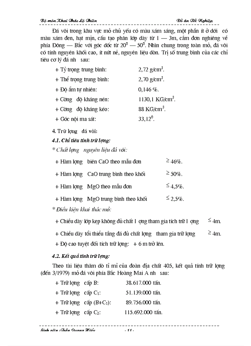 image for page Lựa chọn phương pháp đào hào mở vỉa nhằm tận thu tài nguyên và bảo vệ môi trường