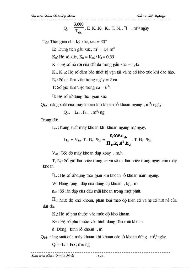 image for page Lựa chọn phương pháp đào hào mở vỉa nhằm tận thu tài nguyên và bảo vệ môi trường