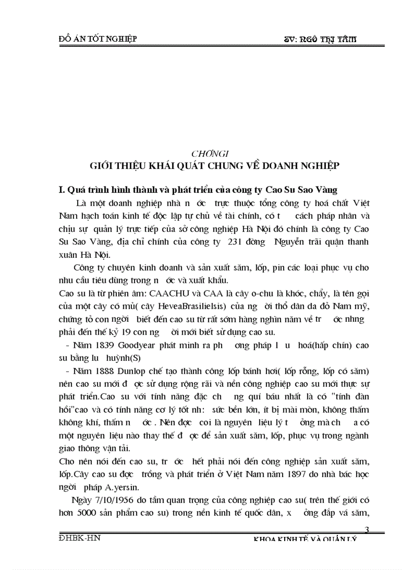 image for page Phân tích tình hình cung ứng dự trữ và sử dụng vật tư và một số biện pháp nâng cao tình hình cung ứng dự trữ và sử dụng vật tư tại Công ty cao su sao vàng