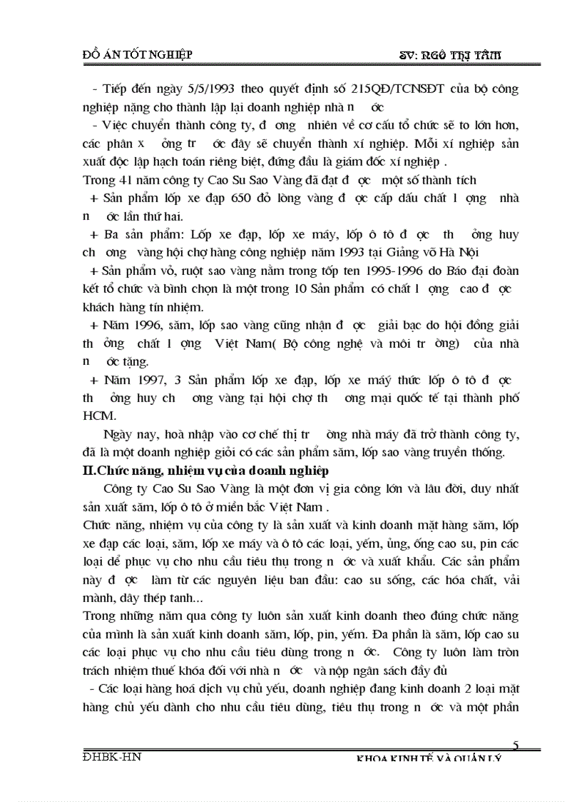 image for page Phân tích tình hình cung ứng dự trữ và sử dụng vật tư và một số biện pháp nâng cao tình hình cung ứng dự trữ và sử dụng vật tư tại Công ty cao su sao vàng