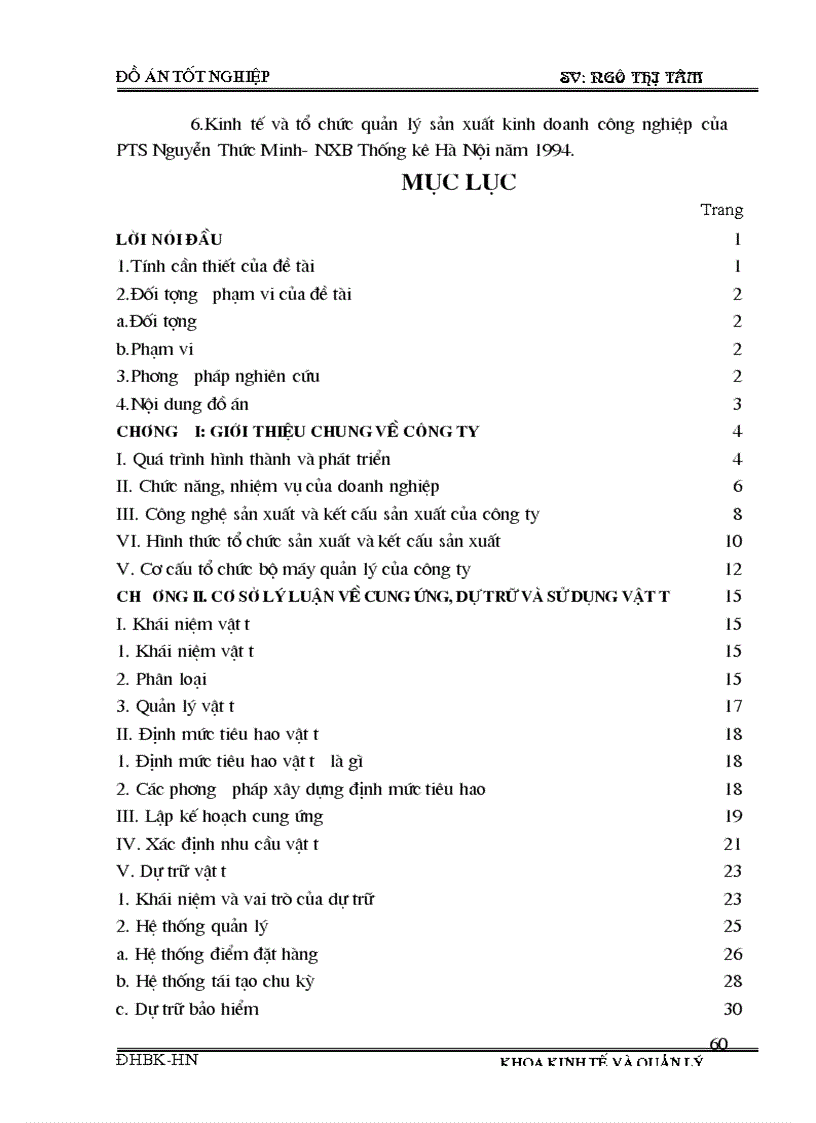 image for page Phân tích tình hình cung ứng dự trữ và sử dụng vật tư và một số biện pháp nâng cao tình hình cung ứng dự trữ và sử dụng vật tư tại Công ty cao su sao vàng