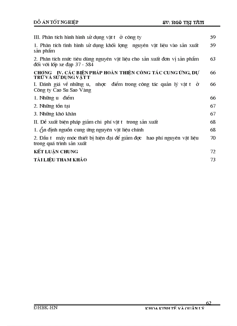 image for page Phân tích tình hình cung ứng dự trữ và sử dụng vật tư và một số biện pháp nâng cao tình hình cung ứng dự trữ và sử dụng vật tư tại Công ty cao su sao vàng