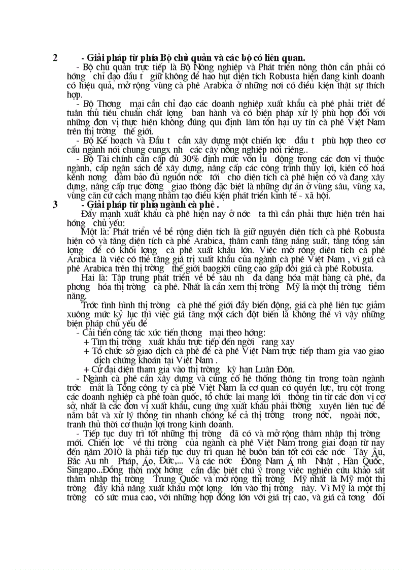 image for page Thị trường Mỹ và khả năng thâm nhập thị trường Mỹ của ngành cà phê Việt Nam