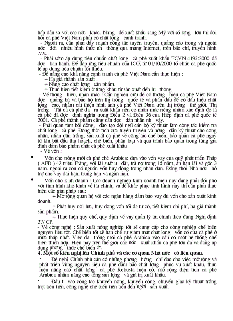 image for page Thị trường Mỹ và khả năng thâm nhập thị trường Mỹ của ngành cà phê Việt Nam