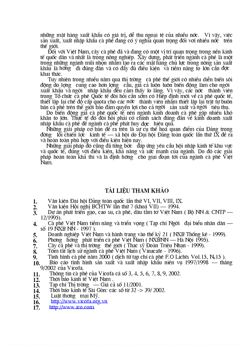 image for page Thị trường Mỹ và khả năng thâm nhập thị trường Mỹ của ngành cà phê Việt Nam