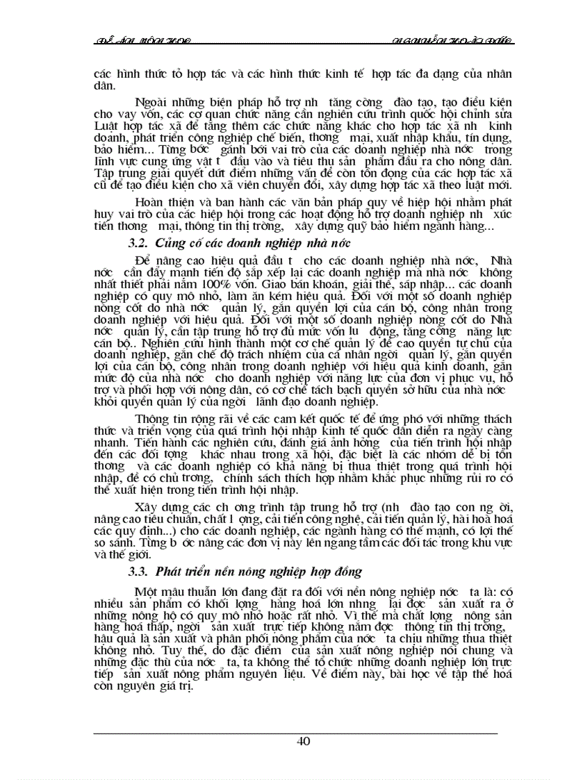 image for page Tình hình đầu tư phát triển nông nghiệp việt nam trong thời gian qua